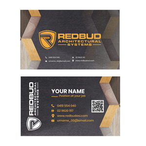 Redbud Architectural Systems Business Card | Business Card Design by Candra03