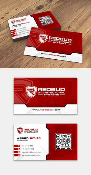 Redbud Architectural Systems Business Card | Visitenkarten-Design von debdesign