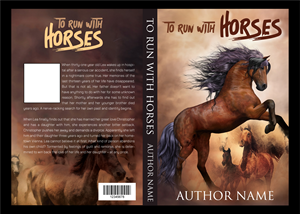 To Run With Horses (Book Cover) | Buchumschlag Design von I P Design