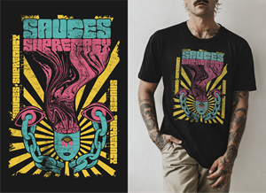 Sauces Supremacy Needs Detailed Tshirt Designs | T-Shirt-Design von DoppelGanger Studio