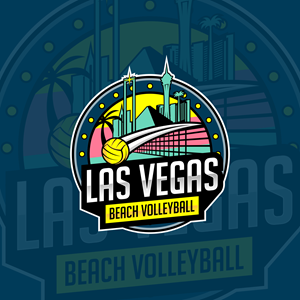 Las Vegas Beach Volleyball or Vegas Beach Volleyball or Las Vegas Beach or LVBV | Logo Design by usaha