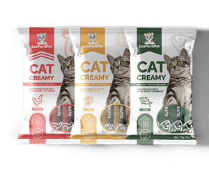 LeoPard Pet - Cat Snack Range Packaging Design | Verpackungs-Design von Ayesh lochana