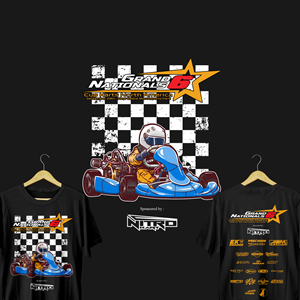 Cup Karts North America's Grand Nationals 6 Event Shirt | T-Shirt-Design von hanartall