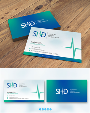 SHD Business Card Design | Business Card Design by UMBRA Designs