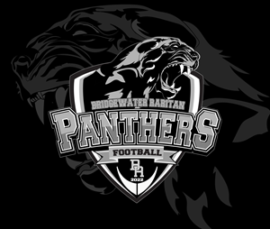 Bridgewater Raritan Football logo | T-shirt Design by Get'n Graphic