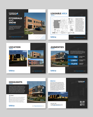 Commercial/Retail/Office Real Estate Lease Brochure for Vacant Space | Flyer Design by ZeneFashions