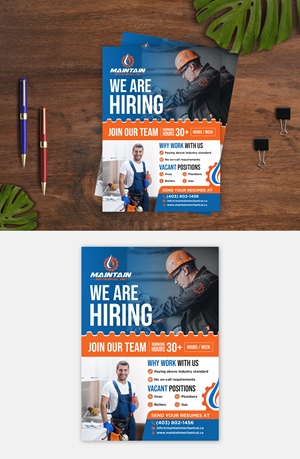 Maintain Mechanical Job Add | Flyer-Design von debdesign