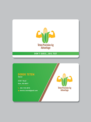 Agriculture Business Card | Visitenkarten-Design von Creative Moon Design