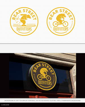 Bear Street Outfitters - Banff Canada | Logo Design by AD-X