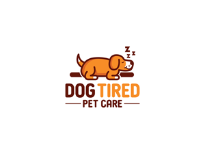 Dog Tired Pet Care | Logo Design by 439 Creations