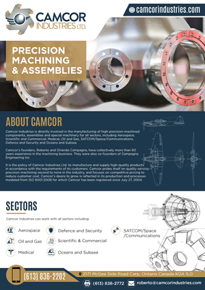 Camcor Industries Digital Flyer | Flyer-Design von Sun Creative