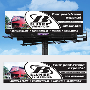 Custom  billboard campaign - Construction | Werbetafel-Design von LAXMI DESIGNHUB