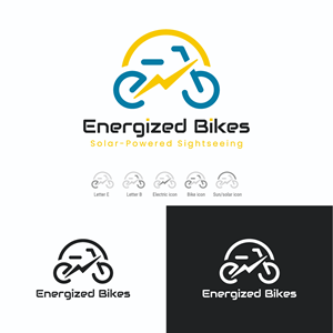 Energized Bikes / Solar-Powered Sightseeing / Santa Barbara, Ca. | Logo-Design von Choiresia.id