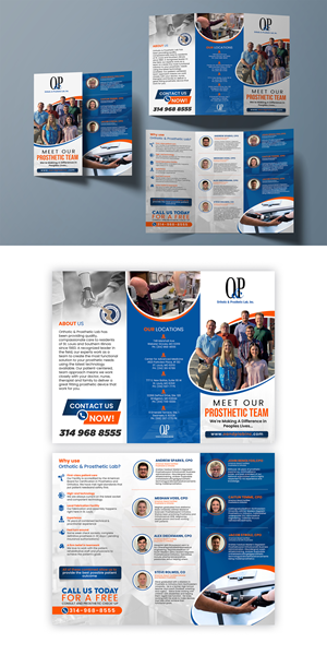 Prosthetic Brochure | Flyer Design by ZeneFashions