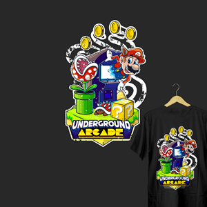 T-Shirt Design for Retro Arcade | T-Shirt-Design von hanartall