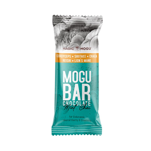 Packaging for the Mogu Bar, functional mushrooms | Packaging Design by Soluciones Creativas