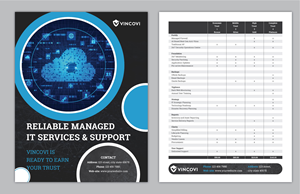 Flyer Design by Merlin Studio for VINCOVI Technology Solutions Inc | Design #29059392