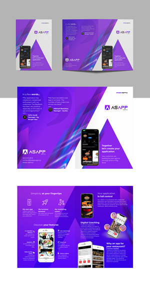 ASAPP | Brochure Design by KreativeMadz