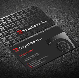 TargetMotori Business cards | Business Card Design by Graphixpointt