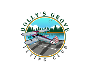 Dolly's Grove Flying Club | Logo Design by Paint-Tools