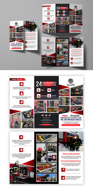 Flyer Design for mobile emergency tool and vehicle up-fitting services company | Flyer Design by ZeneFashions