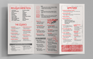 Menu Design by mrmrnjr