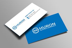 Business Card Design by Creations Box 2015 for Huron Industrial Maintenance  | Design: #29178261