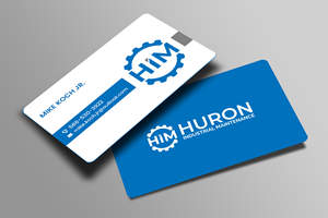 Business Card Design by Creations Box 2015 for Huron Industrial Maintenance  | Design: #29178266