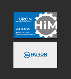 Business Card Design by Creations Box 2015 for Huron Industrial Maintenance  | Design: #29178268