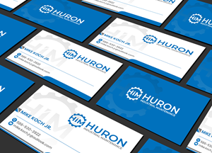 Business Card Design by Creations Box 2015 for Huron Industrial Maintenance  | Design: #29178269