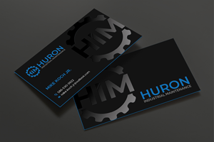 Business Card Design by DesignShout for Huron Industrial Maintenance  | Design: #29177701