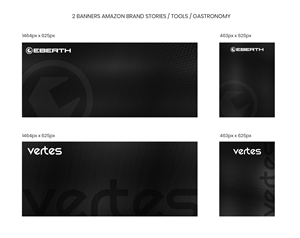 2 Banner amazon brandstories / Tools / Gastronomy | Banner-Design von ARTOGRAPHY