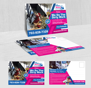 Postcard Design by Impressive Sol for Roca Removals | Design #29267681