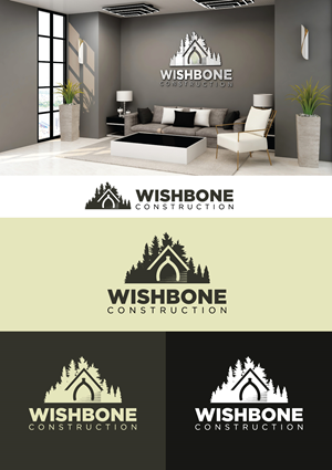 Logo Design by Sergio Coelho for Wishbone Construction LLC | Design: #29283705