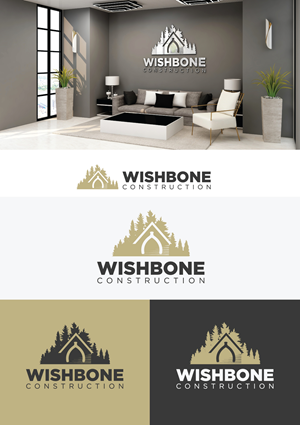 Logo Design by Sergio Coelho for Wishbone Construction LLC | Design: #29283714