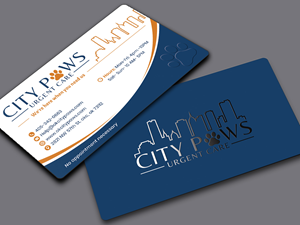 Visitenkarten-Design von Sandaruwan für City Paws Urgent Care  | Design #29304709