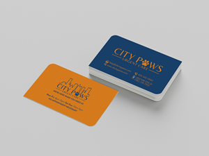 Visitenkarten-Design von MarkoE für City Paws Urgent Care  | Design #29305265