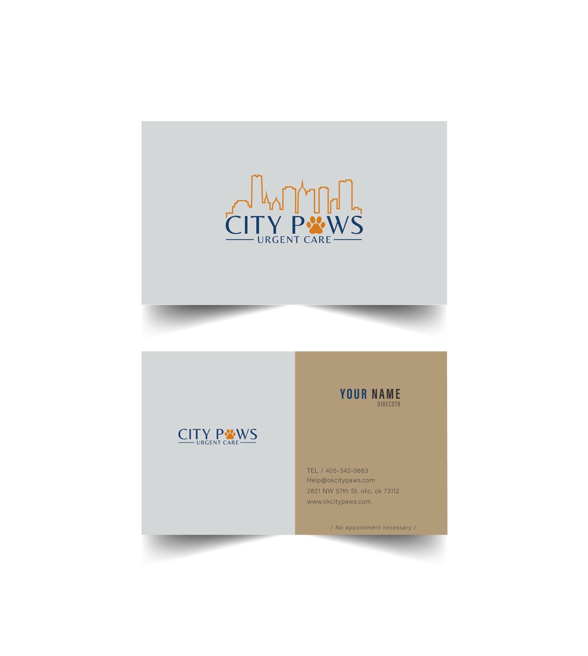 Visitenkarten-Design von Martin 15 für City Paws Urgent Care  | Design #29331101