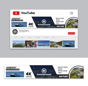 ArmchairTourist YouTube page redesign needed