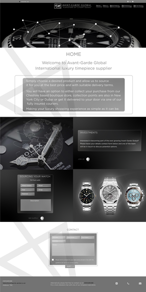 Web Design by GreinZor for this project | Design #29516323