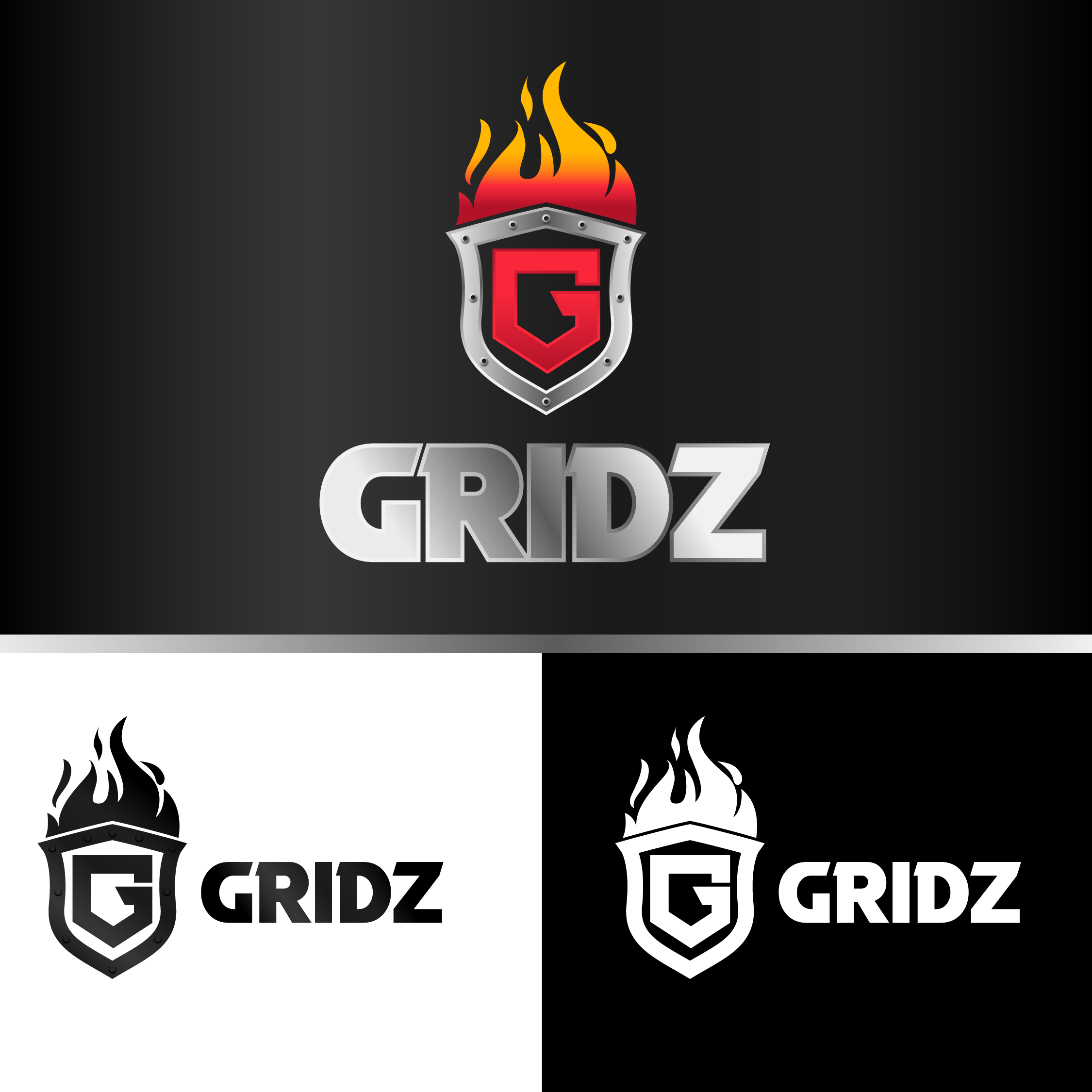 Logo Design by zero creative for Gridz | Design #29531463