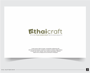 Logo Design by joysetiawan  for eThaiCraft | Design: #29877777