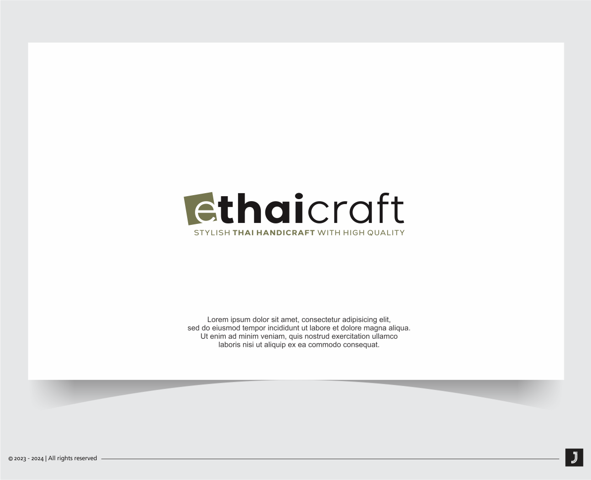 Logo Design by joysetiawan  for eThaiCraft | Design #29907752