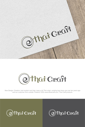 Logo Design by Sarah Graphic for eThaiCraft | Design: #29869912