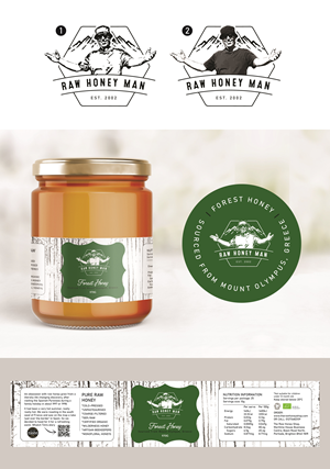 Packaging Design by Abdulmumin Imam for The Raw Honey Shop | Design #29956004