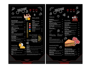 Menu Design by Jeewz