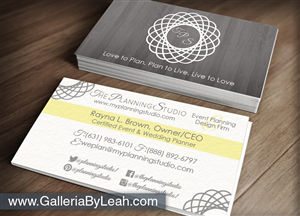 Business Card Design by galleria.by.leah