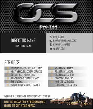 Business Card Design by franco.harvey.david.20