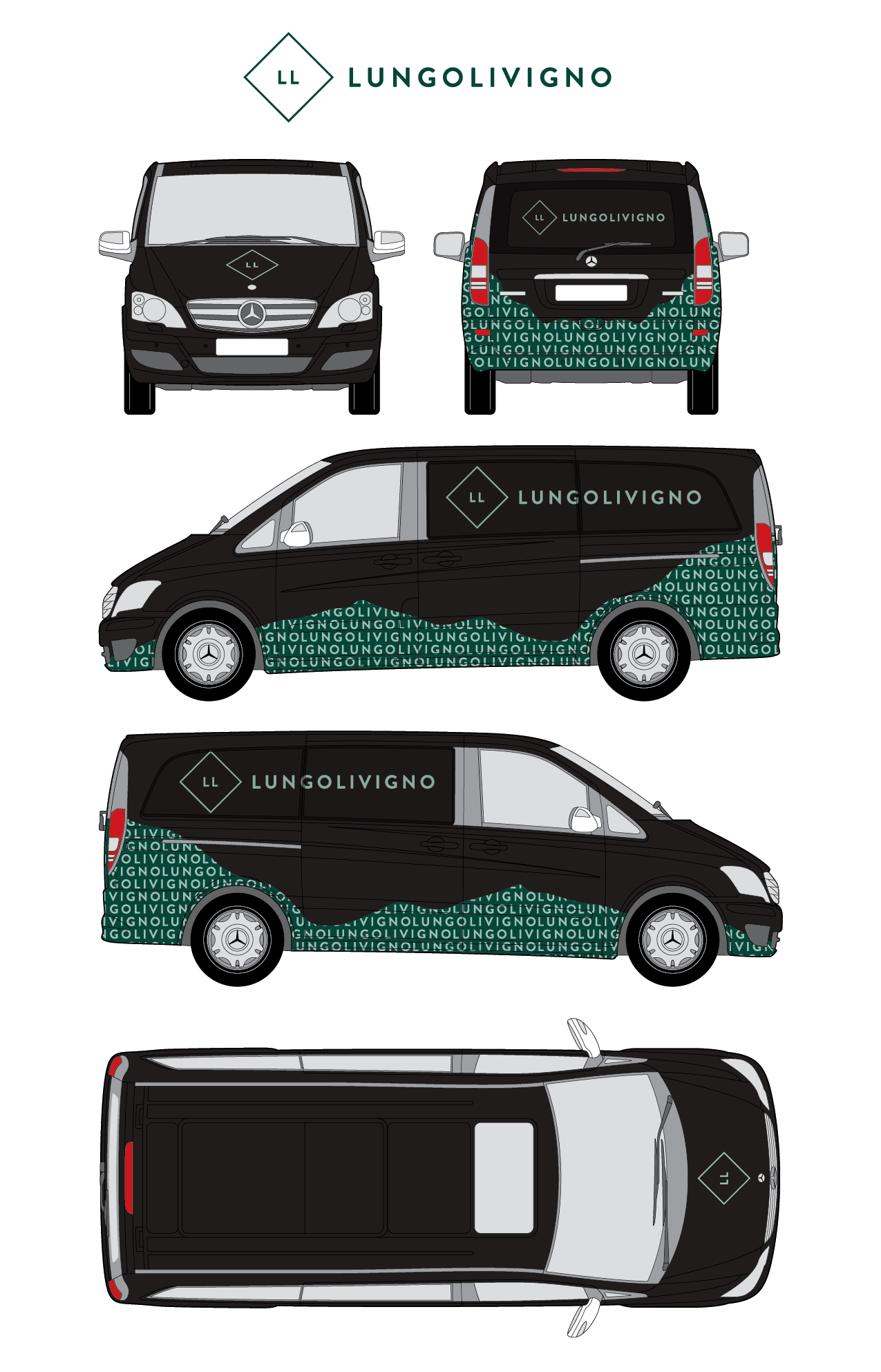 Car Wrap Design by Priyo Subarkah for Lungolivigno Fashion | Design #30406648