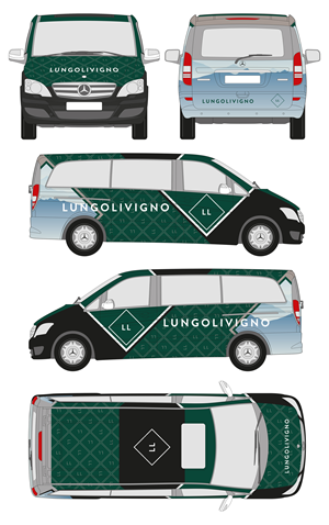 Car Wrap Design by Zainny Azuar for Lungolivigno Fashion | Design #30531177